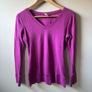 Mossimo Supply Co. Long Sleeve V-Neck Top